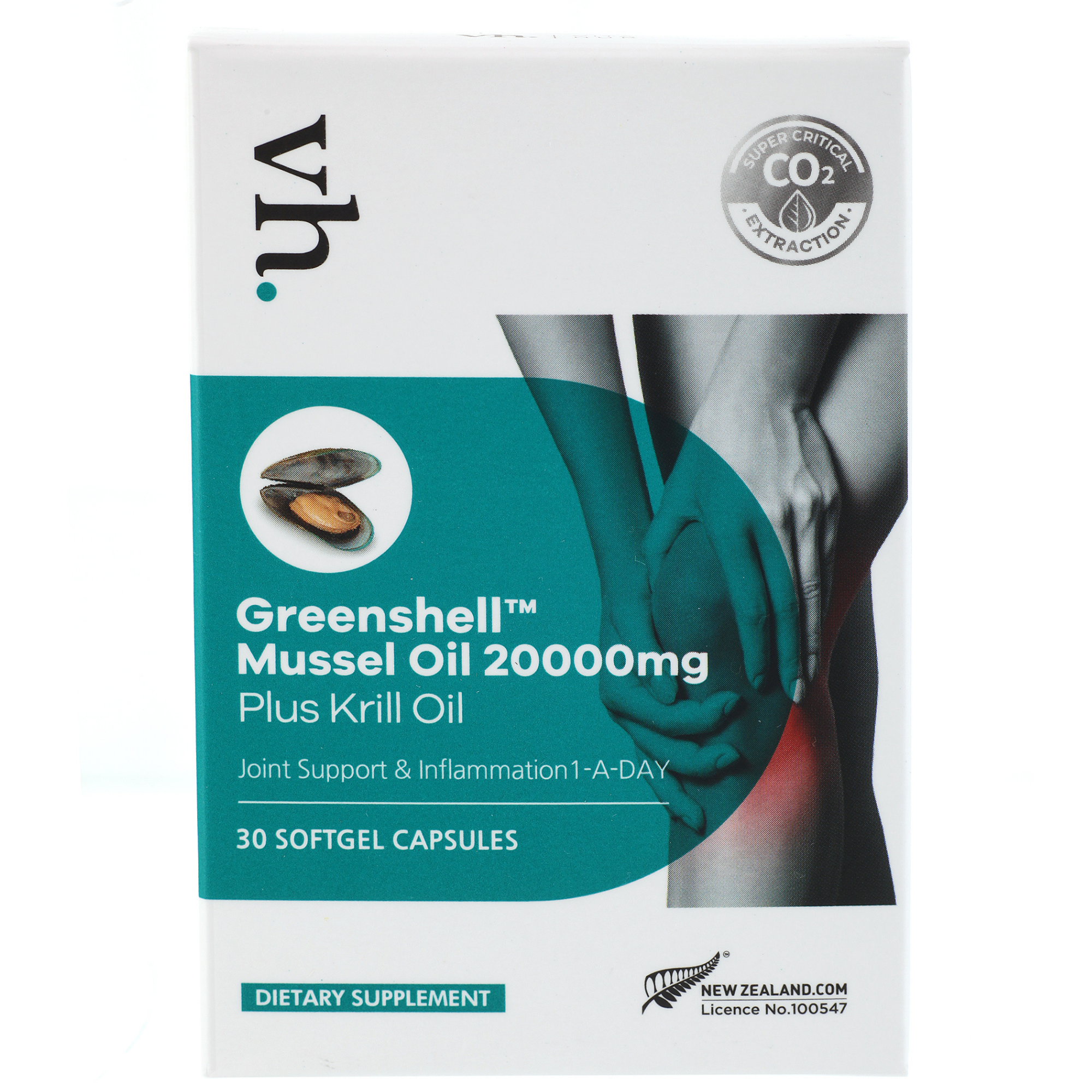 Greenshell™ Mussel Oil 20000mg + Krill Oil